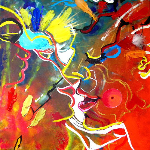 Intussen Indianen kussen