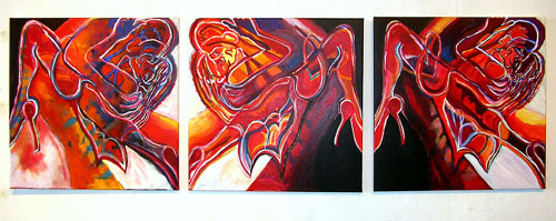 drieluik: Life is a dancefloor